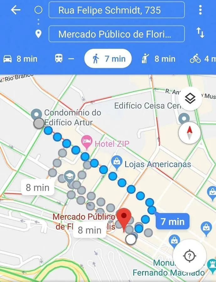 Lägenhet Studio No Centro De Floripa Florianópolis